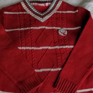 6/$20 Boys festive sweater (s z5-6)